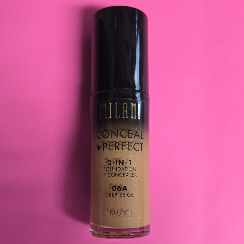 Milani Conceal + Perfect 2-in-1 Foundation - C06A Deep Beige